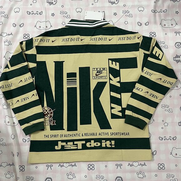 Nike x Cactus Plant Flea Market Classic Polo Shirt Cream - Picture 6 of 6